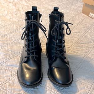Black boots